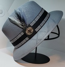 Cappello uomo Oxford grigio