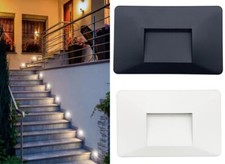 Faretto Segnapasso da Parete LED 3W 220V Per Scatola 503 da Interno Esterno IP44