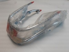 Paraurti perimetrale cromato con inserti rossi Vespa 50 N,L, R, Special - 125