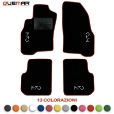 QUEMAR Kit Tappetini Auto per Alfa Romeo MITO dal 2008 Set Tappeti PERSONALIZZAT