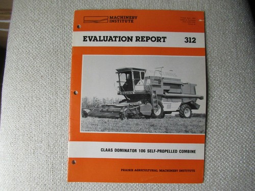 Claas 106 rapporto - 106,