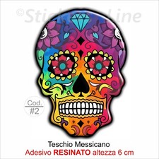 Adesivo RESINATO teschio