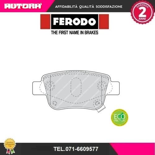 Fdb1649 kit pastiglie freno - fdb1649,