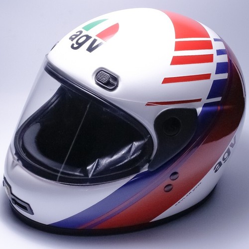 Casco moto epoca agv ag100 - moto, d'epoca