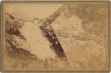 SWITZERLAND 1880c Shelter To idenfify Photo Monotti Cavigliano Locarno