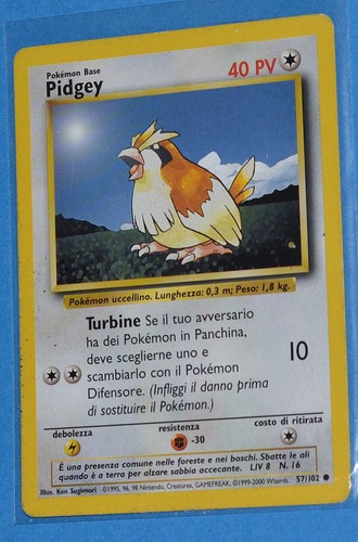 Pidgey 102 set base - 57/102,