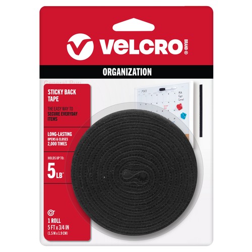 Velcro brand sticky - brand, back