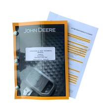 JOHN DEERE 350DLC EXCAVATOR OPERATION TEST SERVICE TECHNICAL MANUAL +BONUS!
