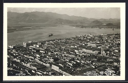 Santos panorama con chiesa - panorama,