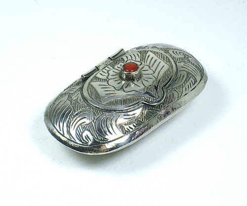 Portapillole argento sterling
