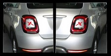 2 fiat 500X logo adesivi