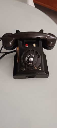 Telefono fisso disco - a,
