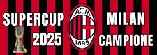 STRISCIONE MILAN  SUPERCUP
