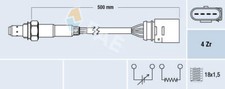 Sensore Lambda FAE 77138 per