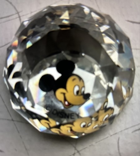Swarovski paperweight mickey - swarovski,