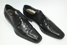 Scarpe uomo Carlo Pignatelli taglia 8 Europa 41 nero pelle S9172
