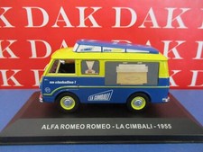 Die cast 1/43 Modellino Furgone Alfa Romeo Romeo La Cimbali 1955