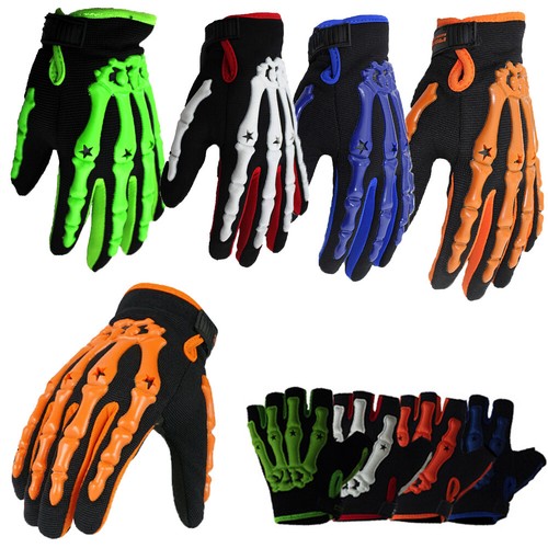 Guanti teschio ciclismo moto - guanti,