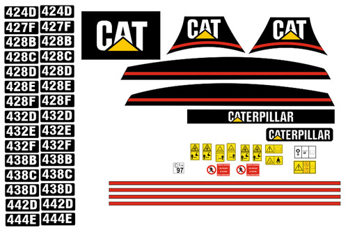 Decal kit adesivi 428b 438b - adesivi,