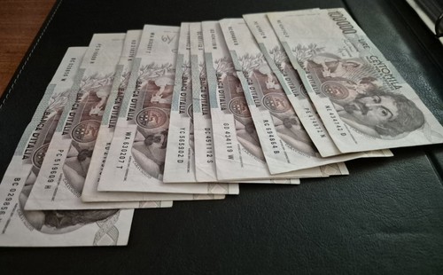 Milione lire italiane - 1,