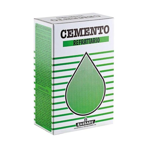 Cemento refrattario scatola - refrattario, in