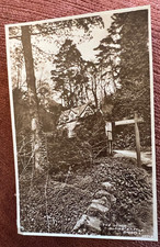 Antique postcard the lodge - the,