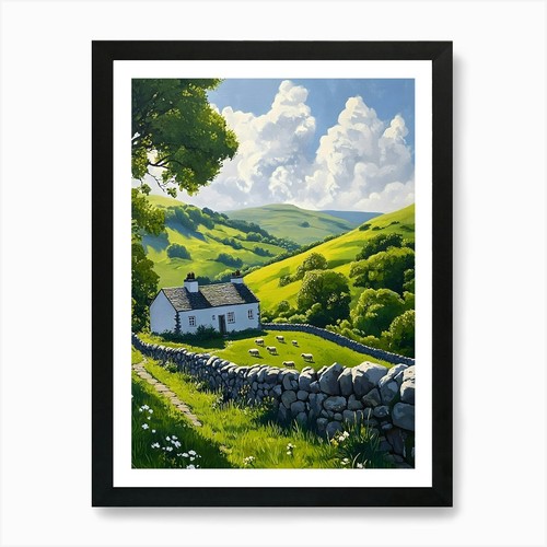 Rolling hills ireland art - of,