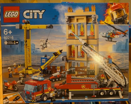 Lego city downtown fire - city:,
