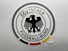 Adesivo/Sticker FEDERAZIONE CALCIO TEDESCA DFB - Ø10cm - Stemma - Auto - Bundes Aquila
