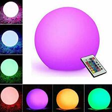 Lampada a palla da giardino Lampade a sfera con batteria e led RGB multicolore