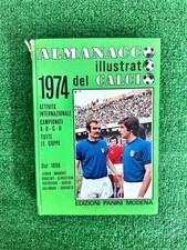 ALMANACCO ILLUSTRATO DEL CALCIO ITALIANO 1974 OTTIME CONDIZIONI PANINI