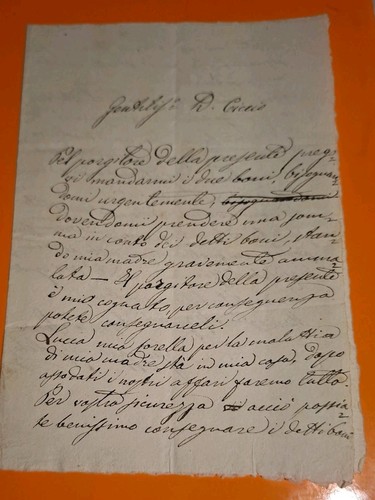 1887 manoscritto ospedaletto - manoscritto,