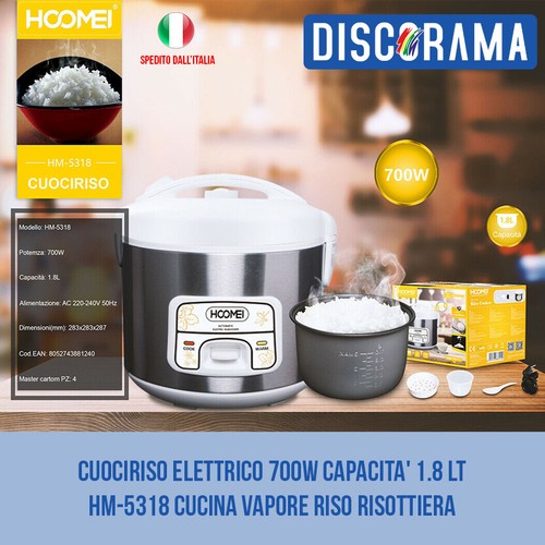Cuociriso elettrico 700w - elettrico,