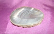 PORTACENERE POSACENERE CONTENITORE SOPRAMMOBILE PIETRA MINERALE ONICE COLLEZIONE