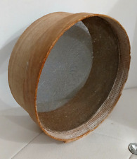 SETACCIO IN LEGNO ANTICO PER FARINA CEREALI VINTAGE 20cm