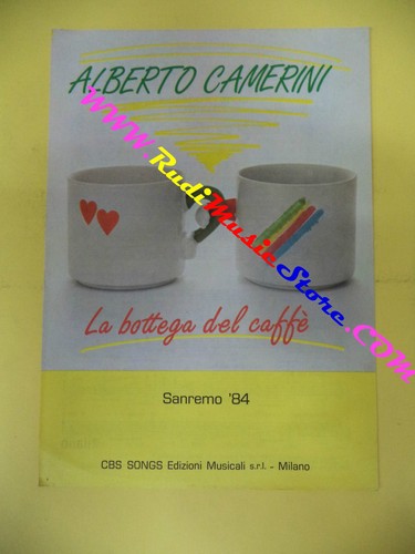 Raro spartito singolo alberto - spartito,