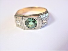 Antico Anello Oro 750 Con