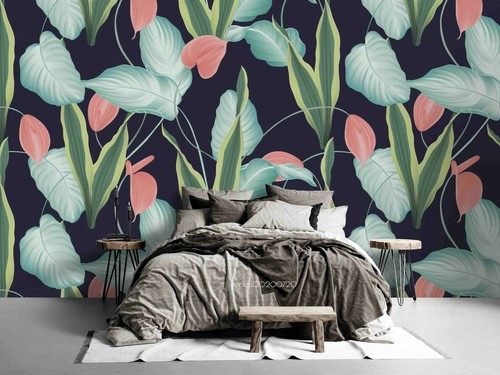 Carta parati tropic - da, 3d