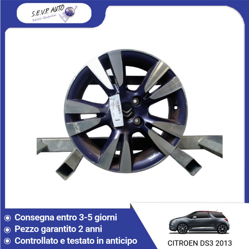 Cerchio in alluminio - in,