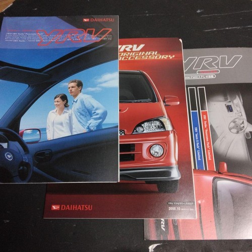 Catalog daihatsu yrv - catalog,