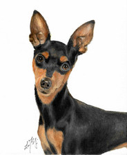 ✤ Dipinto ORIGINALE Ritratto