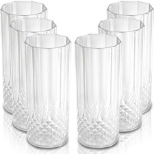 Set 6 Bicchieri Plastica Dura