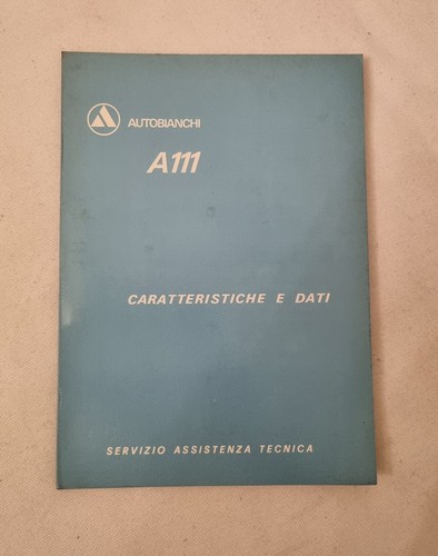 Autobianchi a111 manuale - autobianchi,