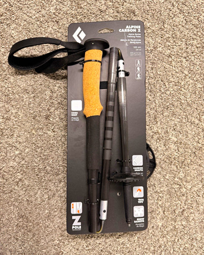 Bastoncini trekking black - bastoncini,