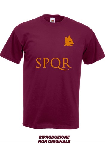 Shirt spqr calcio vintage - t-shirt,