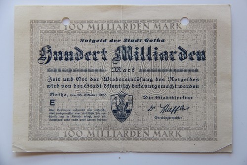 Gotha città 100 miliardi - miliardi, di