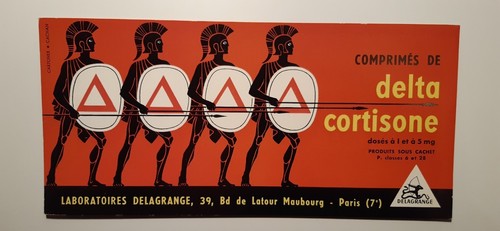 Buvard pharmacie delta - buvard,