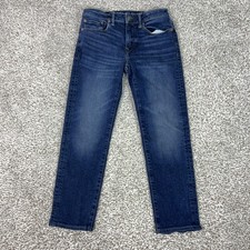 Jeans American Eagle uomo 28x28 blu AirFlex slim denim dritto elasticizzato basic