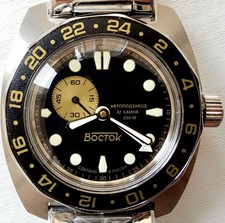Vostok Amfibia Automatic  17098B GMT  / Vostok Amphibia 17098B GMT