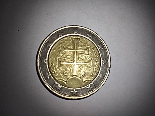 Pièce coin monnaie euros - 2,